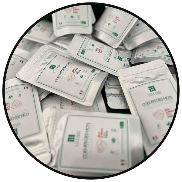 COEURS DES MOTS | Notre Thé pour l'Égalité | Maison NANA1807 | La Maison du Thé à la Menthe BIO