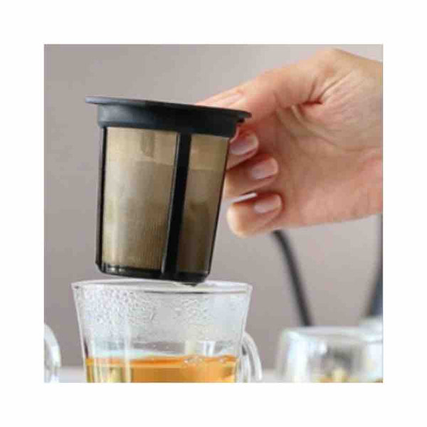 2024 - Mug à Thé en Verre double paroi avec infuseur Bistro | Collection Tea Connaisseur | Maison NANA1807 | La Maison du Thé à la Menthe BIO