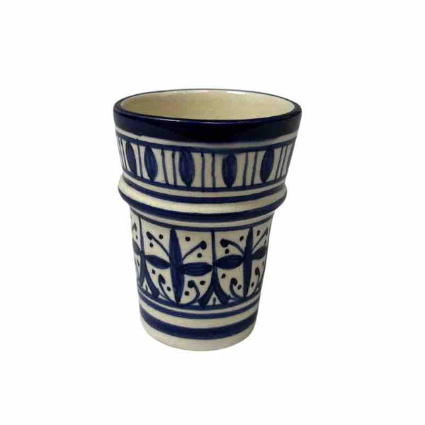 2024 - Verre Beldi | Gobelet à Thé à la Menthe - Céramique de Fès | Maison NANA1807 | La Maison du Thé à la Menthe BIO