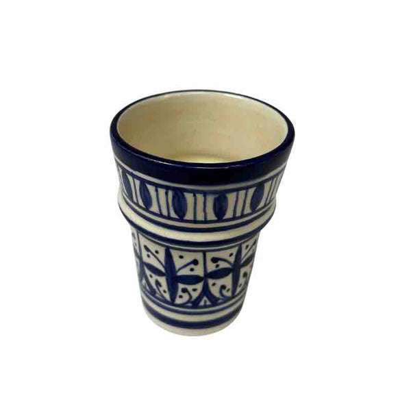 2024 - Verre Beldi | Gobelet à Thé à la Menthe - Céramique de Fès | Maison NANA1807 | La Maison du Thé à la Menthe BIO