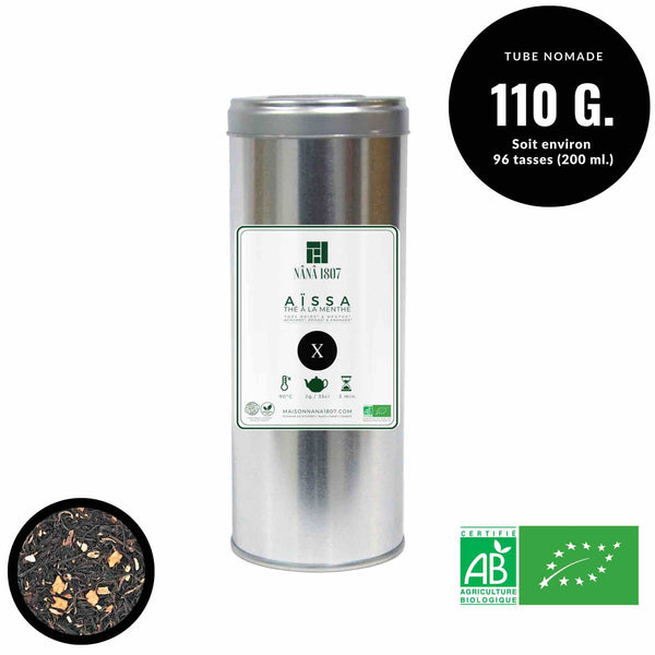 AÏSSA | Thé Noir BIO à la Menthe, Fruits & Épices | Maison NANA1807