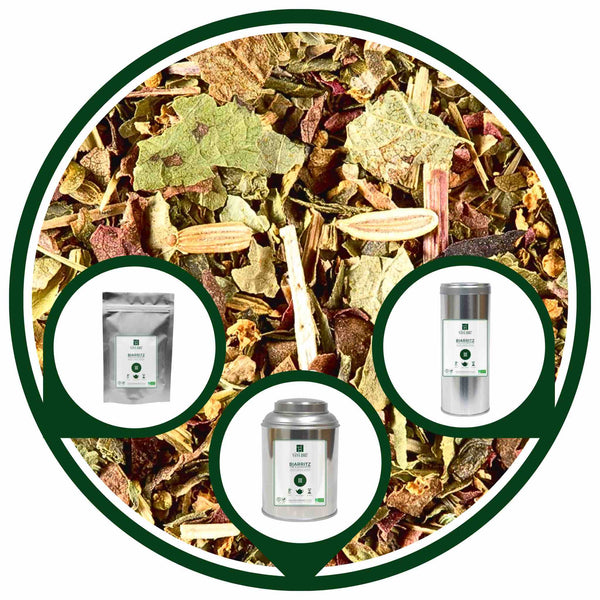 BIARRITZ | Thé Vert BIO à la Menthe & Grenade | Maison NANA1807
