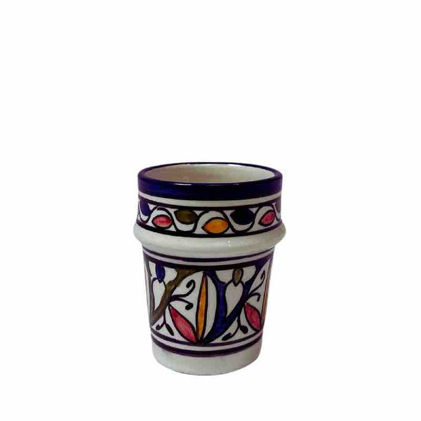 Verre Céramique de Fès Coloré _ Maison NANA1807 _ La Maison du Thé à la Menthe BIO