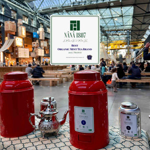 Maison NANA1807, marque mondiale de référence du Thé à la Menthe Bio