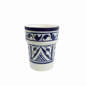 2024 - Verre Beldi | Gobelet à Thé à la Menthe - Céramique de Fès | Maison NANA1807 | La Maison du Thé à la Menthe BIO