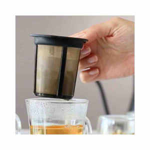 2024 - Mug à Thé en Verre double paroi avec infuseur Bistro | Collection Tea Connaisseur | Maison NANA1807 | La Maison du Thé à la Menthe BIO