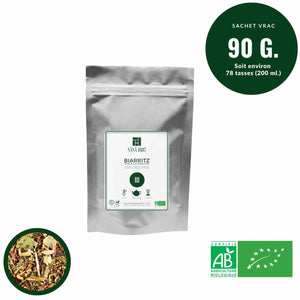 BIARRITZ | Thé Vert BIO à la Menthe & Grenade | Maison NANA1807