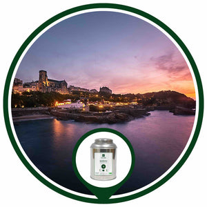 BIARRITZ | Thé Vert BIO à la Menthe & Grenade | Maison NANA1807