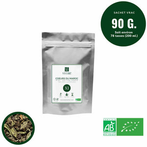 COEURS DU MAROC | Thé Vert BIO à la Menthe Marocain | Maison NANA1807