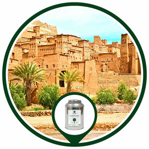 COEURS DU MAROC | Thé Vert BIO à la Menthe Marocain | Maison NANA1807