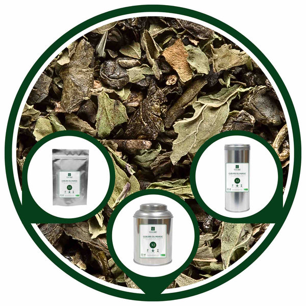 COEURS DU MAROC | Thé Vert BIO à la Menthe Marocain | Maison NANA1807