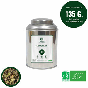 GREEN CITY | Thé Vert BIO à la Menthe Marocain | Maison NANA1807