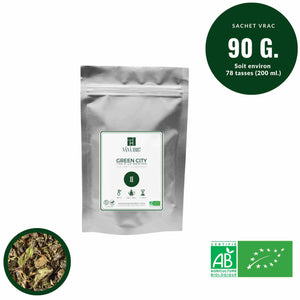 GREEN CITY | Thé Vert BIO à la Menthe Marocain | Maison NANA1807