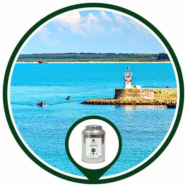 MAZAGAN | Earl Grey Thé Vert BIO à la Menthe & Agrumes | Maison NANA1807