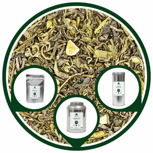 MAZAGAN | Earl Grey Thé Vert BIO à la Menthe & Agrumes | Maison NANA1807