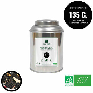 THÉ DE NOËL | Thé Noir BIO Menthe, Fruits & Épices | Maison NANA1807
